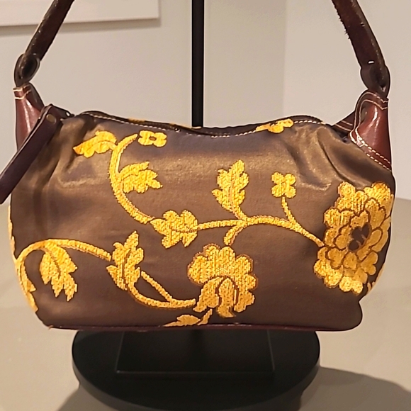 latico Handbags - STUFF THE BAG Latico Vintage Genuine Leather and Sateen Shoulder Bag